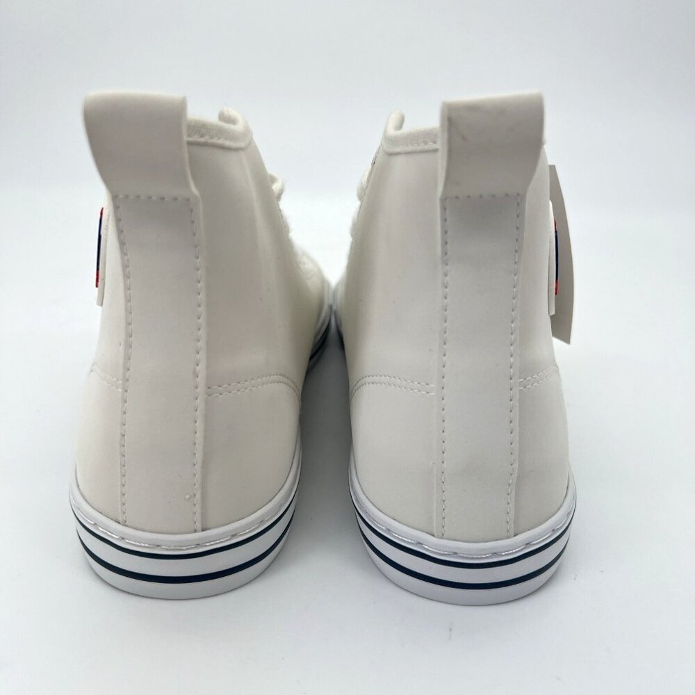 TF Star High Top Sneakers Womens Shoes Size 9 White TF19046 Fashion Lace Up New - Picture 5 of 10